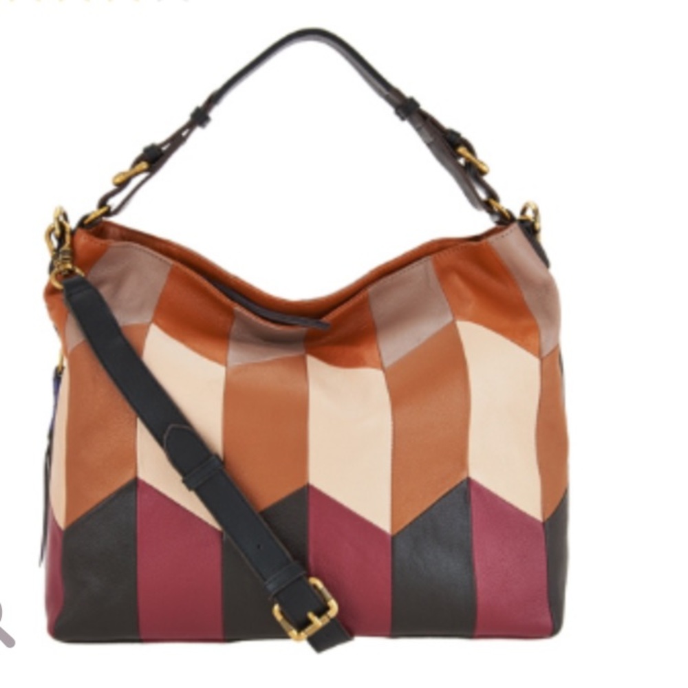 orYANY Pebble Leather Convertible Hobo- Arlene